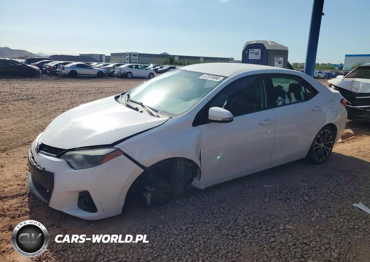2016 Toyota Corolla S Plus VIN:2T1BURHE9GC741099 - 1