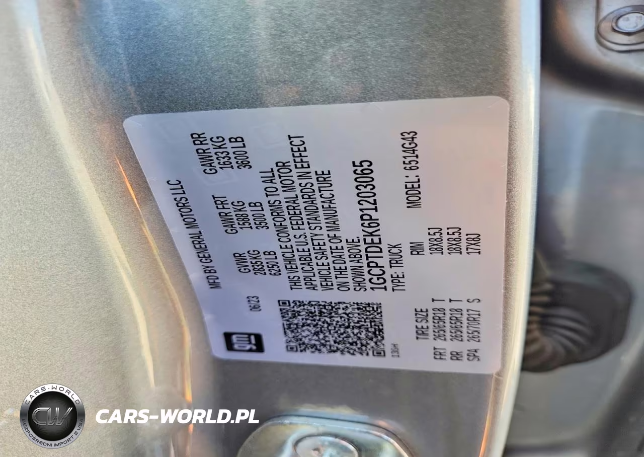 2023 Chevrolet Colorado Z71 VIN:1GCPTDEK6P1203065 - 12