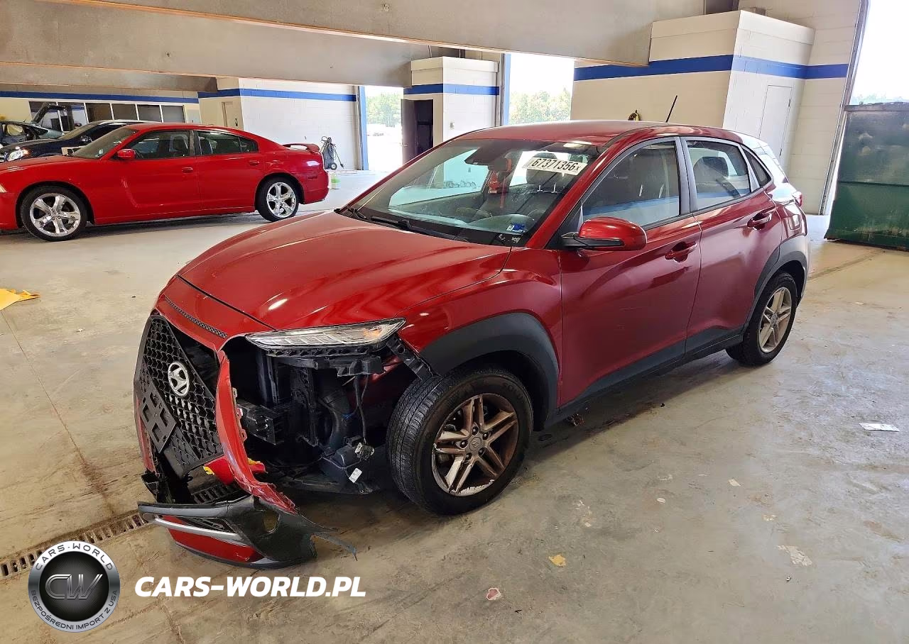 2021 Hyundai Kona Se VIN:KM8K12AA4MU663736 - 1