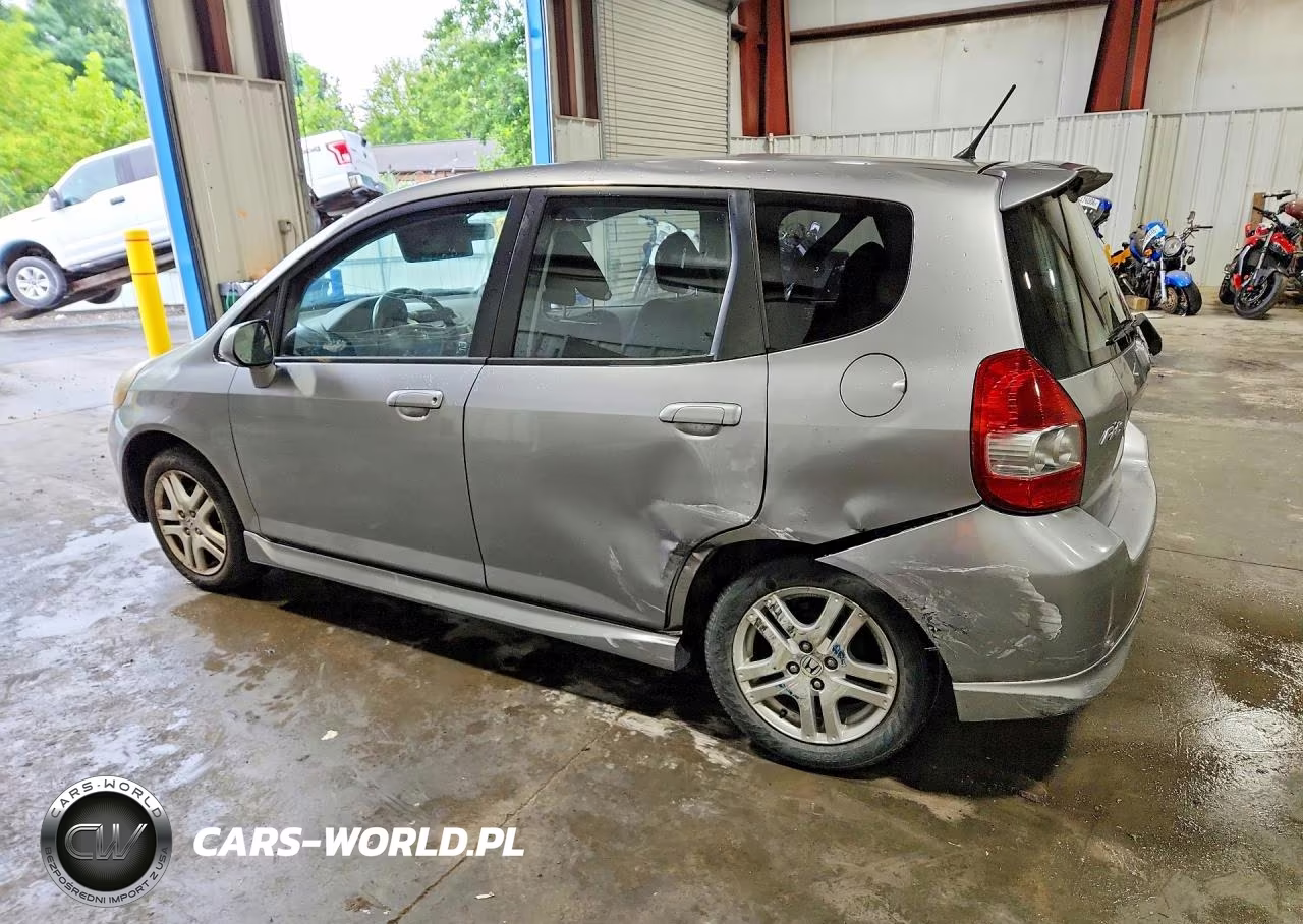 2007 Honda Fit S VIN:JHMGD38617S017349 - 2