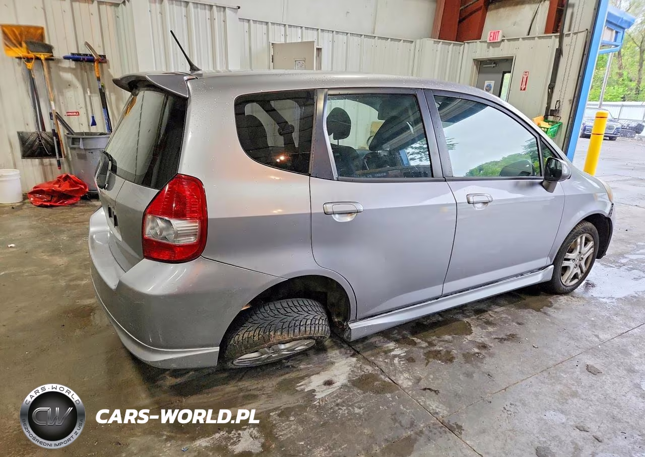 2007 Honda Fit S VIN:JHMGD38617S017349 - 3