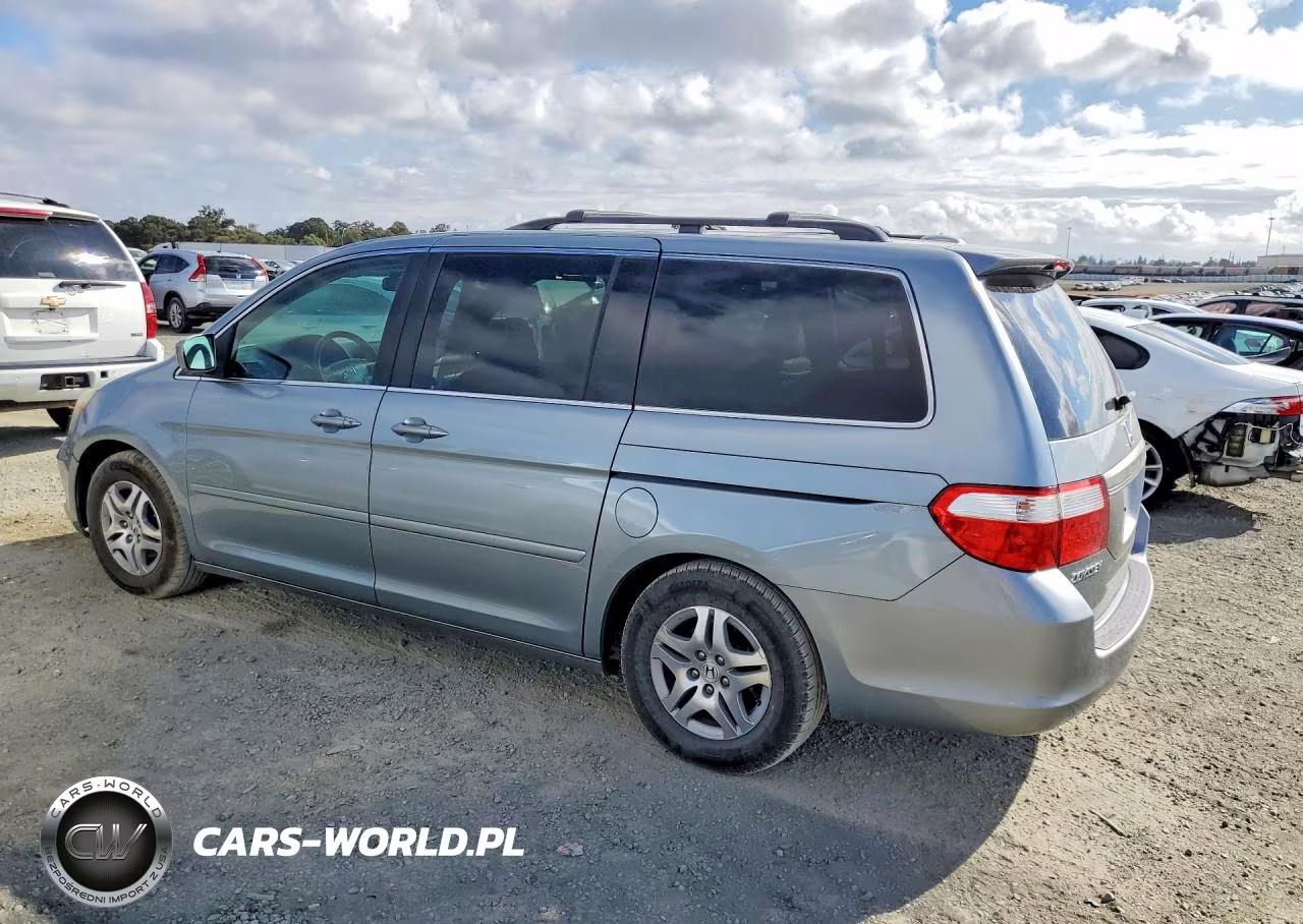 2007 Honda Odyssey Exl VIN:5FNRL38747B075507 - 2