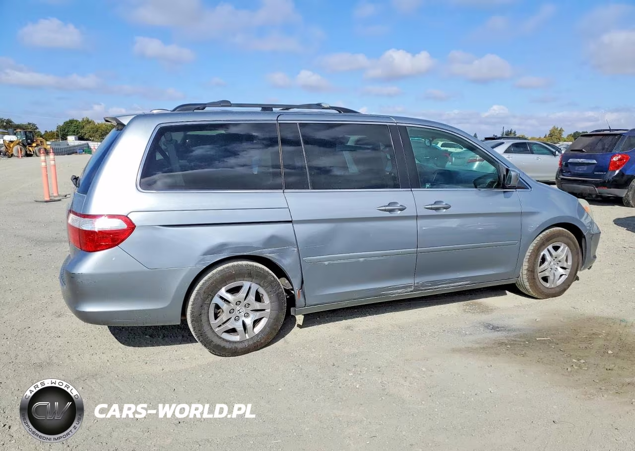 2007 Honda Odyssey Exl VIN:5FNRL38747B075507 - 3