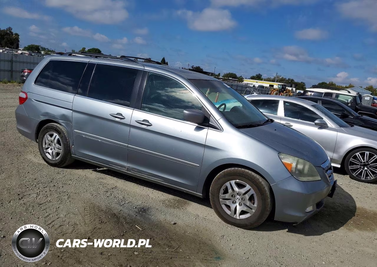 2007 Honda Odyssey Exl VIN:5FNRL38747B075507 - 4