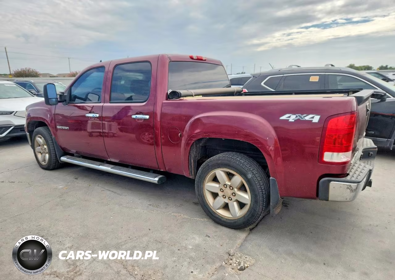 2013 GMC Sierra K1500 Sle VIN:3GTP2VE75DG154443 - 2