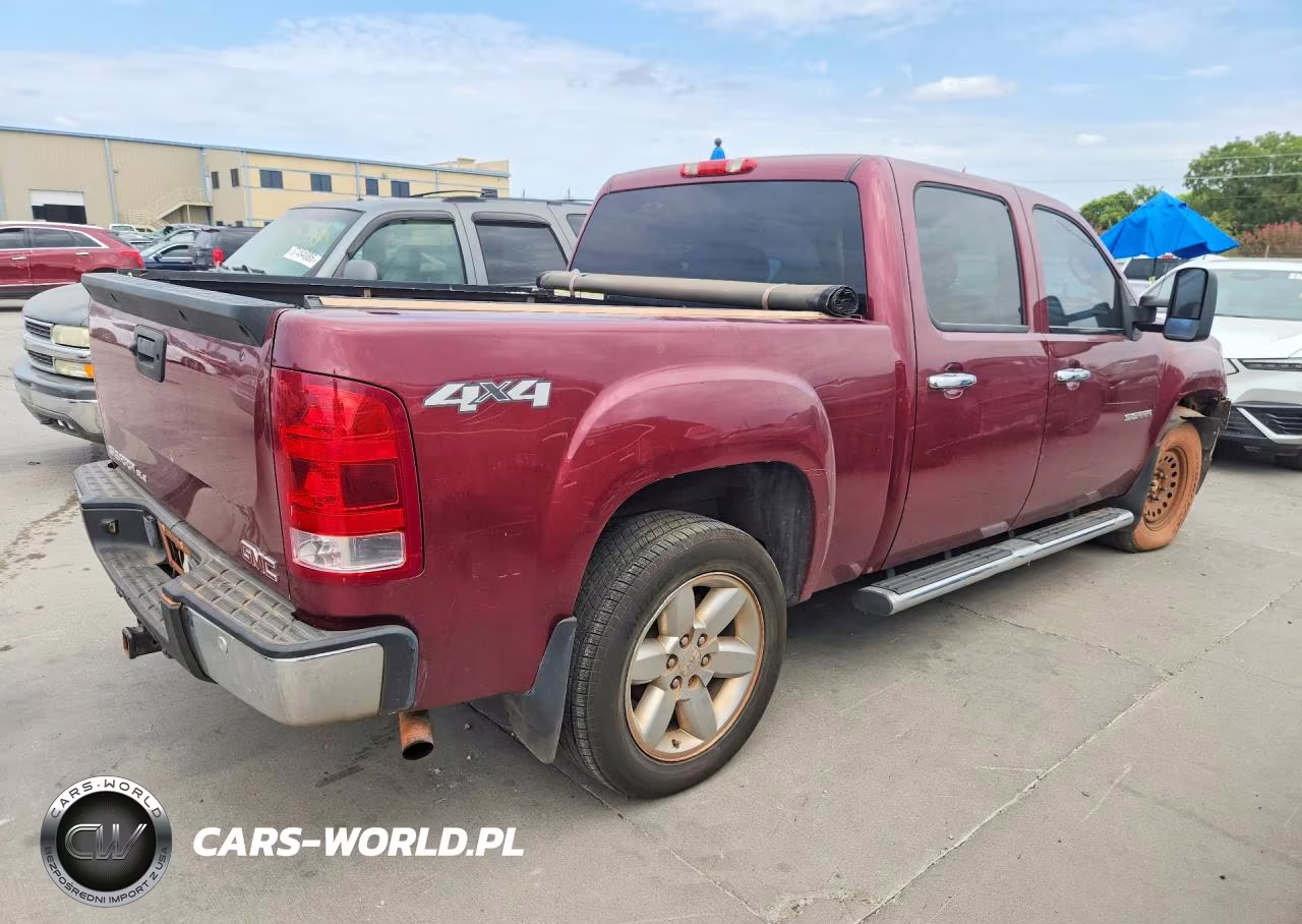 2013 GMC Sierra K1500 Sle VIN:3GTP2VE75DG154443 - 3
