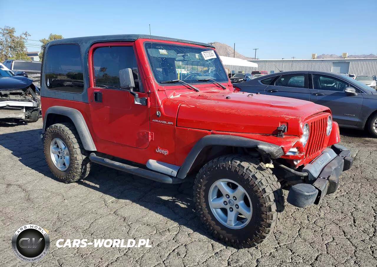 2000 Jeep Wrangler - Tj Se VIN:1J4FA29P3YP709571 - 4