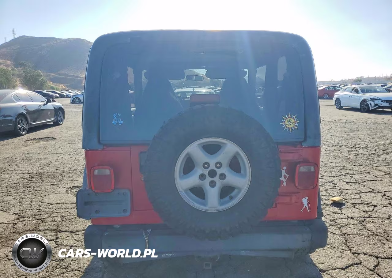 2000 Jeep Wrangler - Tj Se VIN:1J4FA29P3YP709571 - 6