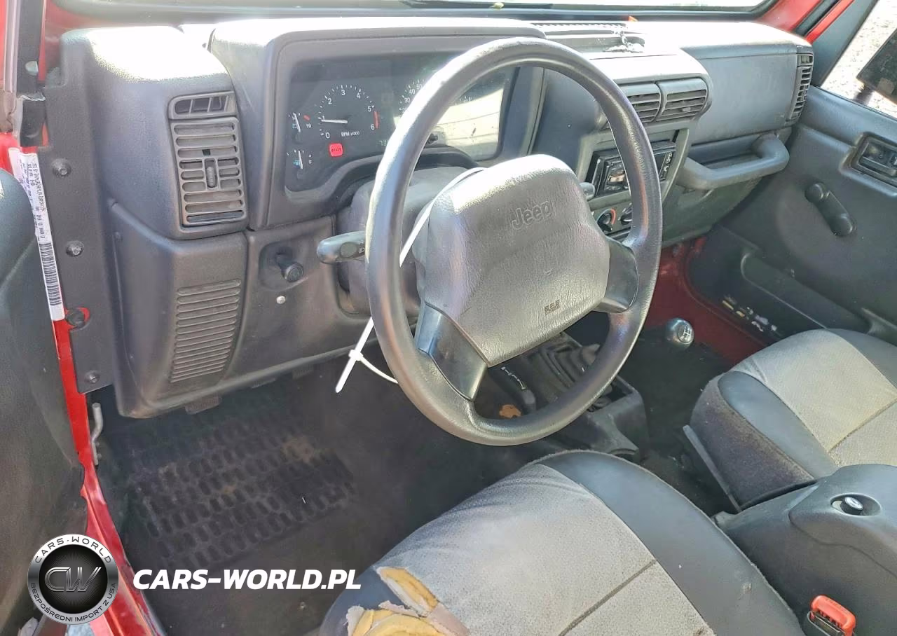 2000 Jeep Wrangler - Tj Se VIN:1J4FA29P3YP709571 - 8