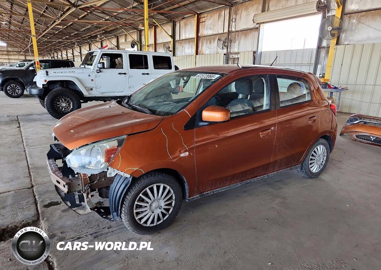 2019 Mitsubishi Mirage Es VIN:ML32A3HJ4KH014088 - 1