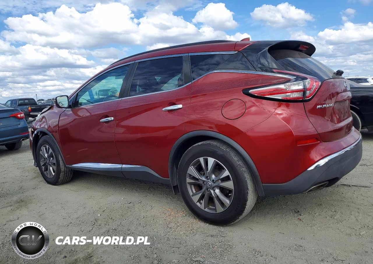 2017 Nissan Murano Sv VIN:5N1AZ2MG8HN103836 - 2