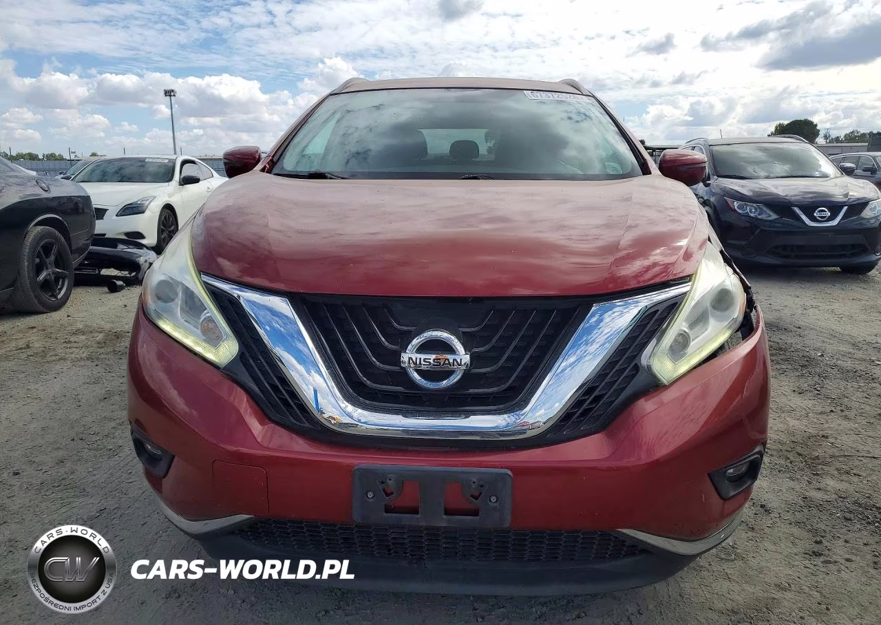 2017 Nissan Murano Sv VIN:5N1AZ2MG8HN103836 - 5