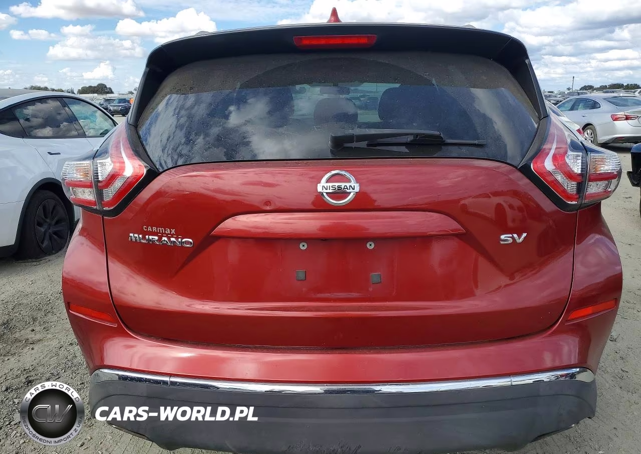2017 Nissan Murano Sv VIN:5N1AZ2MG8HN103836 - 6
