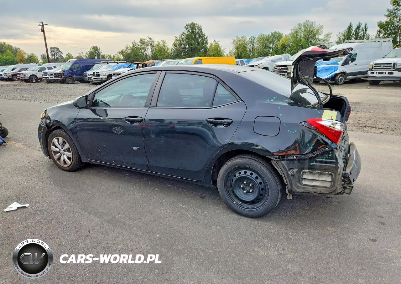 2016 Toyota Corolla Le VIN:5YFBURHE4GP436111 - 2
