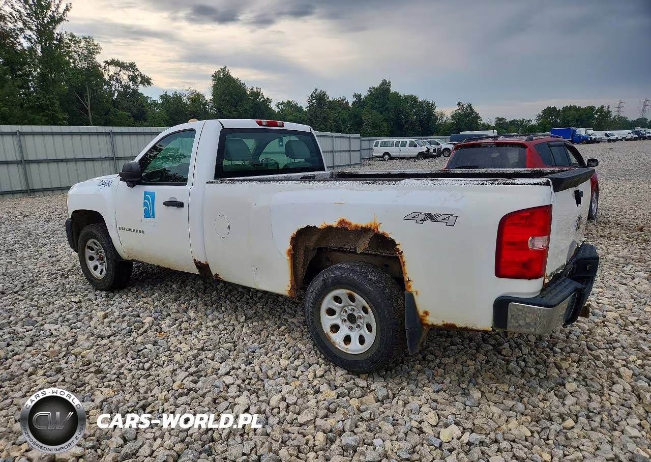 2007 Chevrolet Silverado K1500 VIN:1GCEK14J77Z633979 - 2