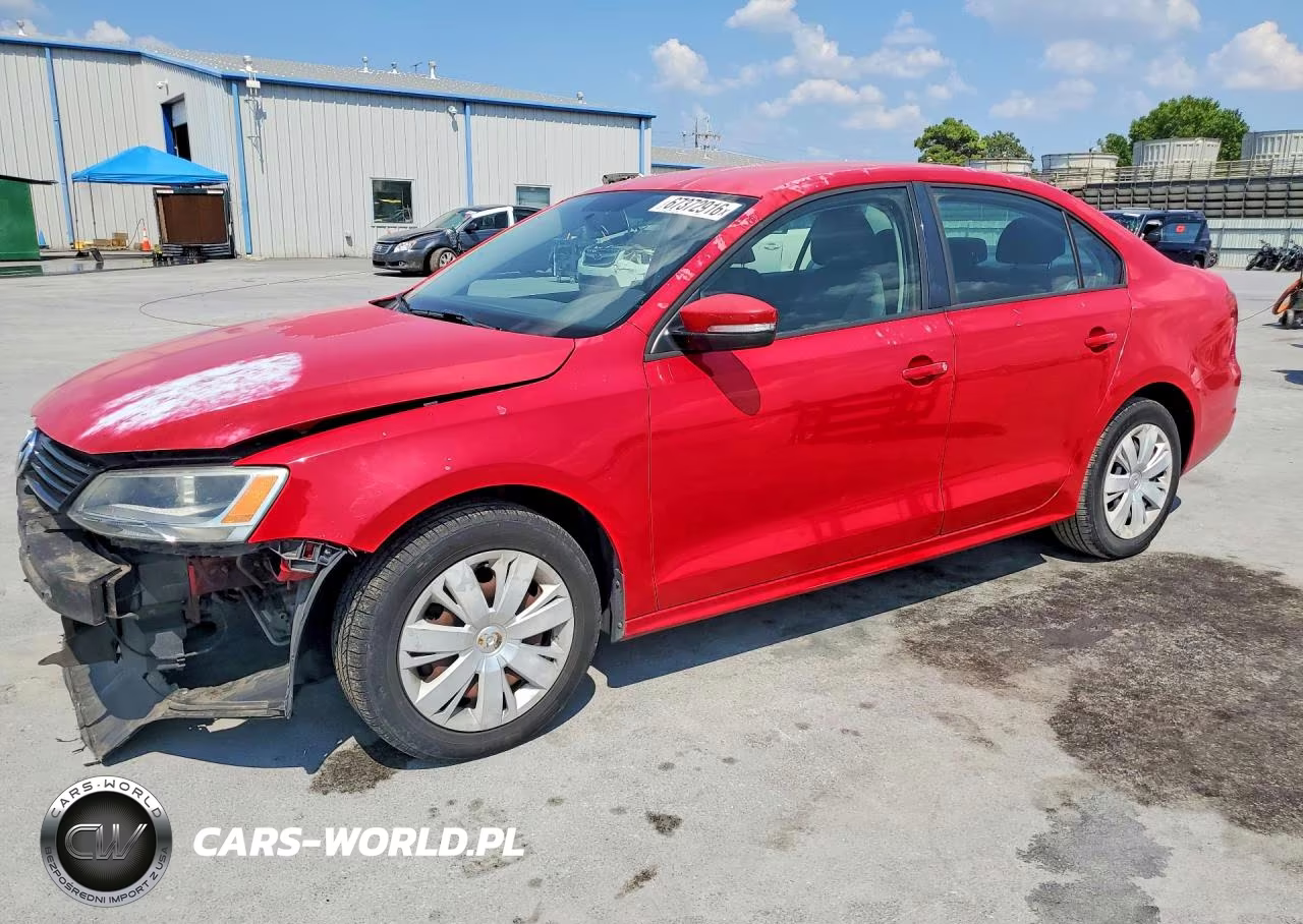 2012 Volkswagen Jetta Se VIN:3VWDP7AJ3CM350735 - 1
