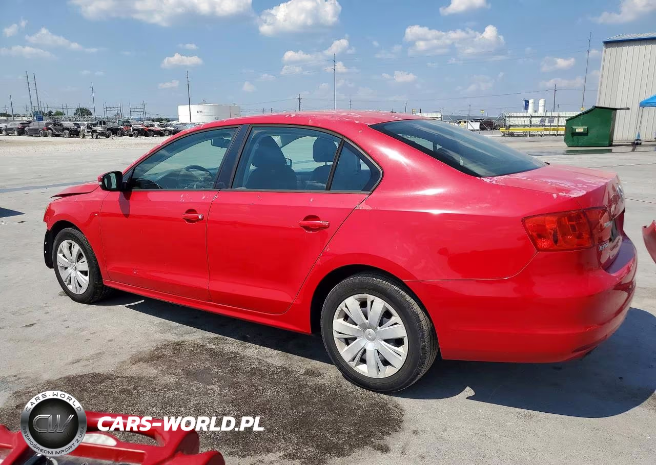 2012 Volkswagen Jetta Se VIN:3VWDP7AJ3CM350735 - 2