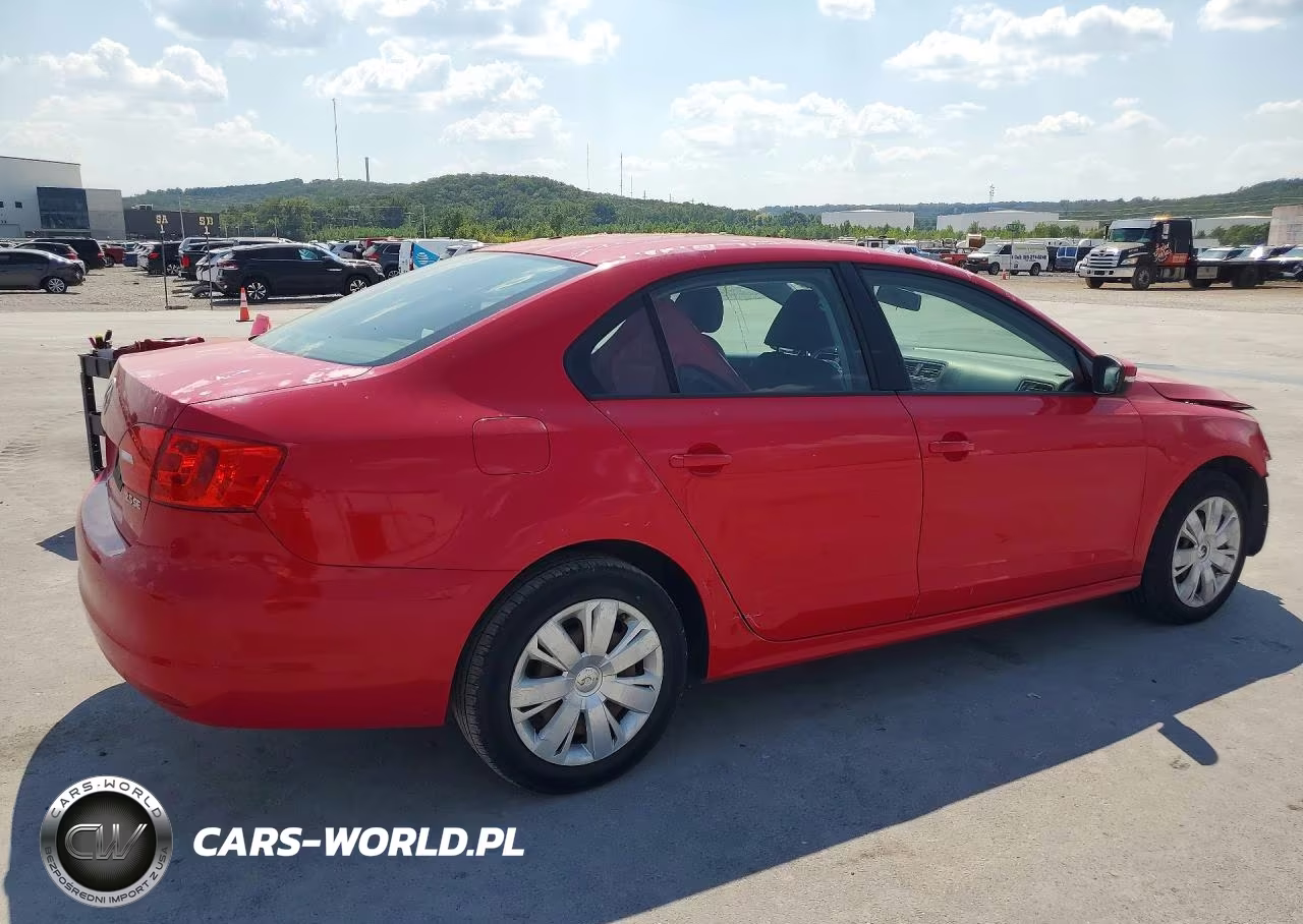 2012 Volkswagen Jetta Se VIN:3VWDP7AJ3CM350735 - 3