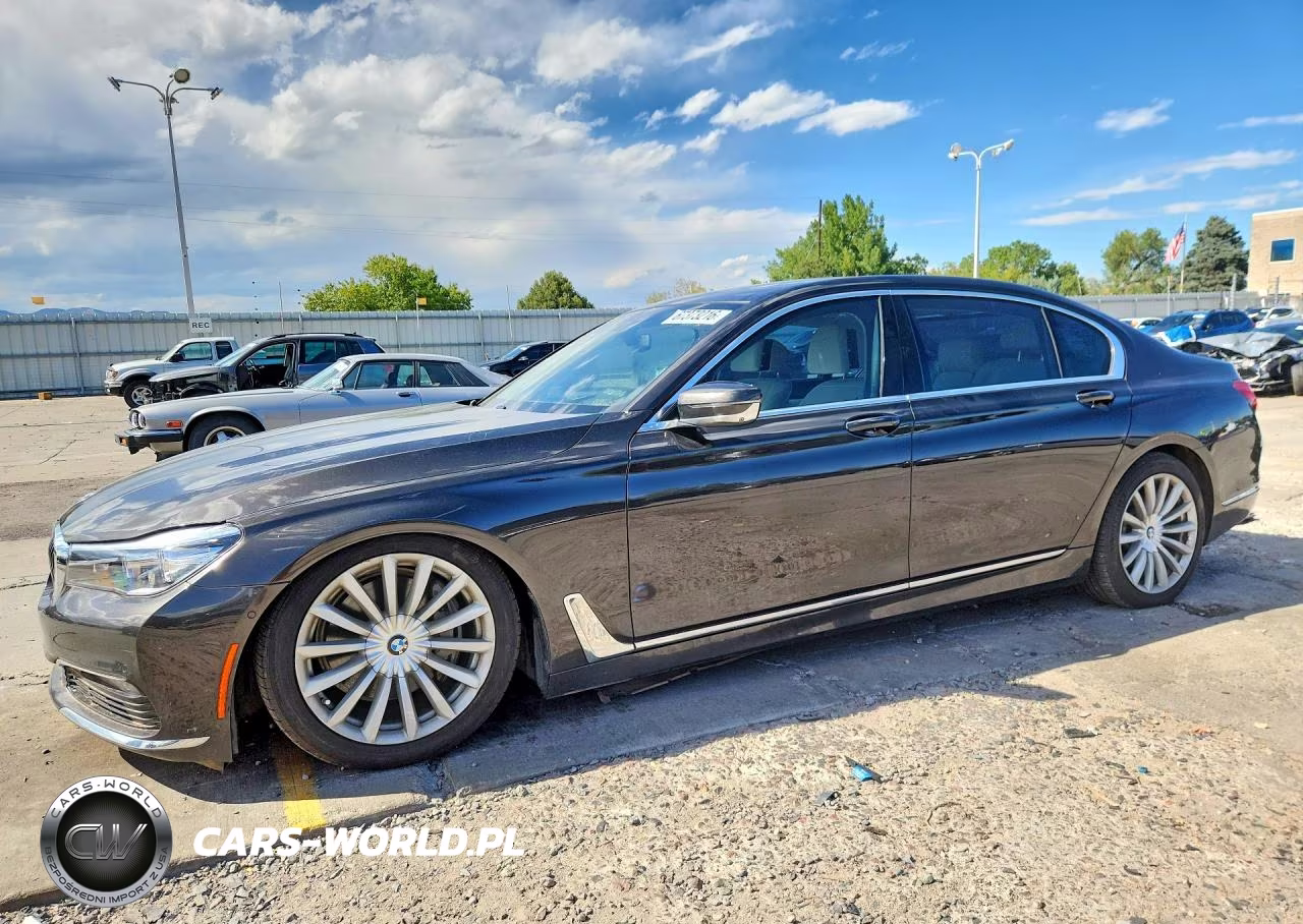 2016 BMW 740 I VIN:WBA7E2C53GG548107 - 1