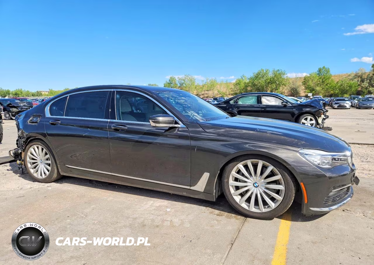 2016 BMW 740 I VIN:WBA7E2C53GG548107 - 4