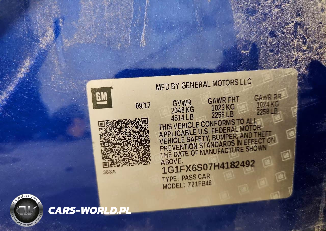 2017 Chevrolet Bolt Ev Premier VIN:1G1FX6S07H4182492 - 12