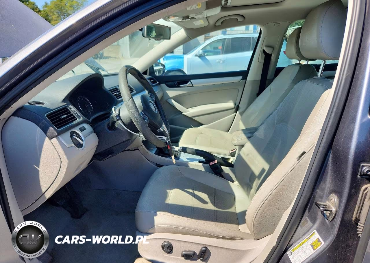 2012 Volkswagen Passat Se VIN:1VWBP7A32CC100770 - 7
