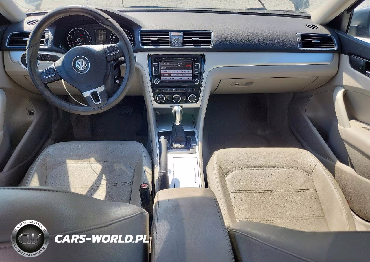 2012 Volkswagen Passat Se VIN:1VWBP7A32CC100770 - 8