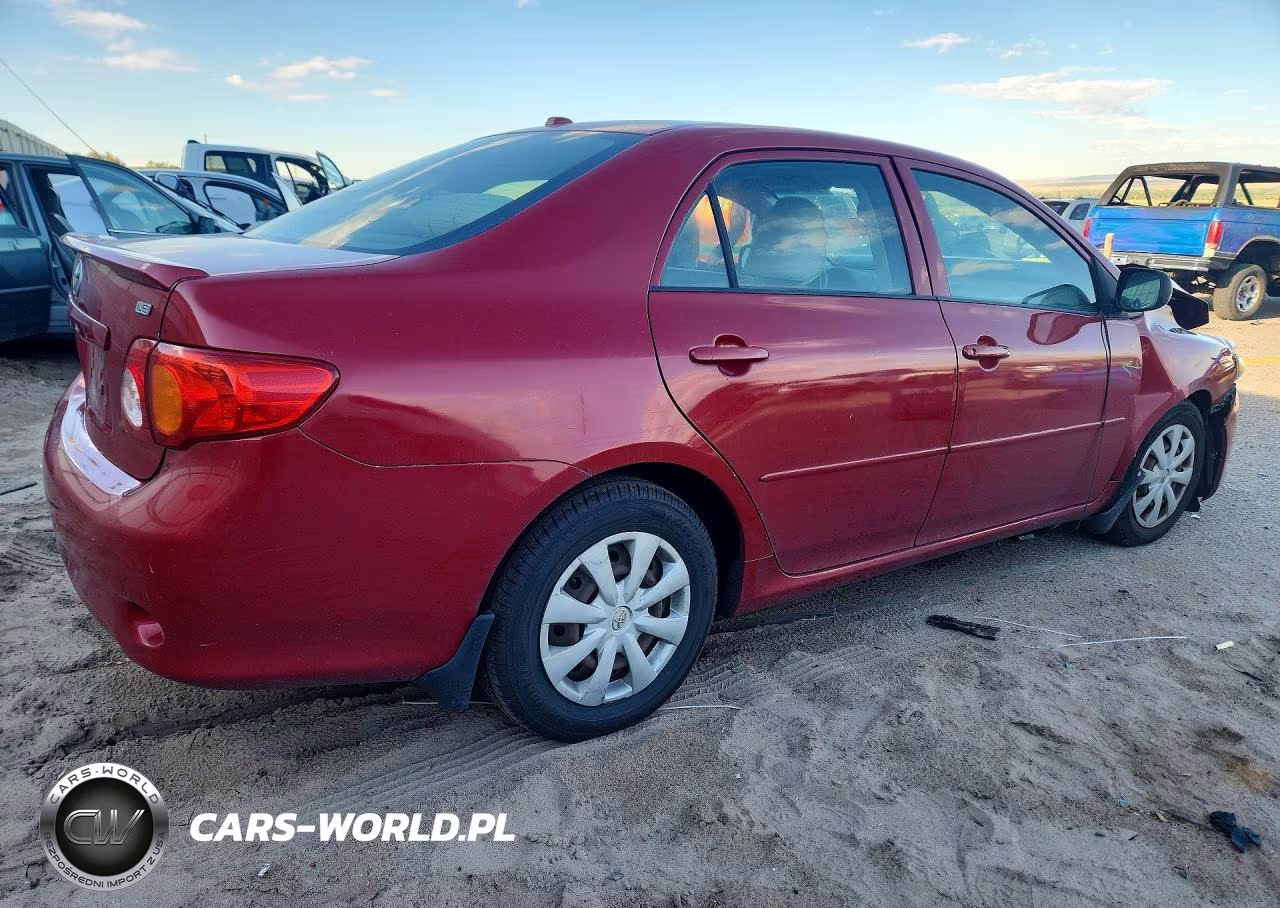 2009 Toyota Corolla Le VIN:JTDBL40E999049760 - 3