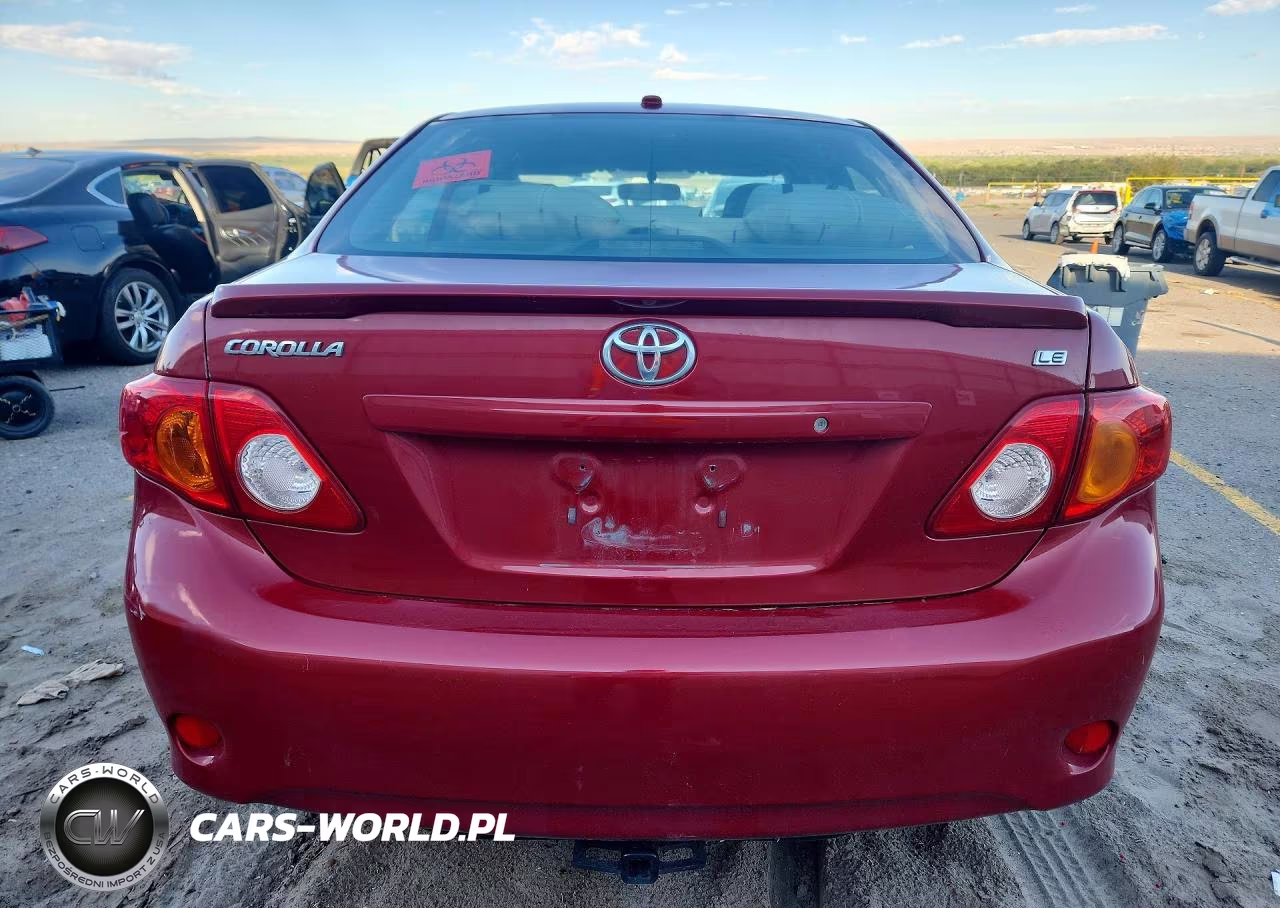 2009 Toyota Corolla Le VIN:JTDBL40E999049760 - 6