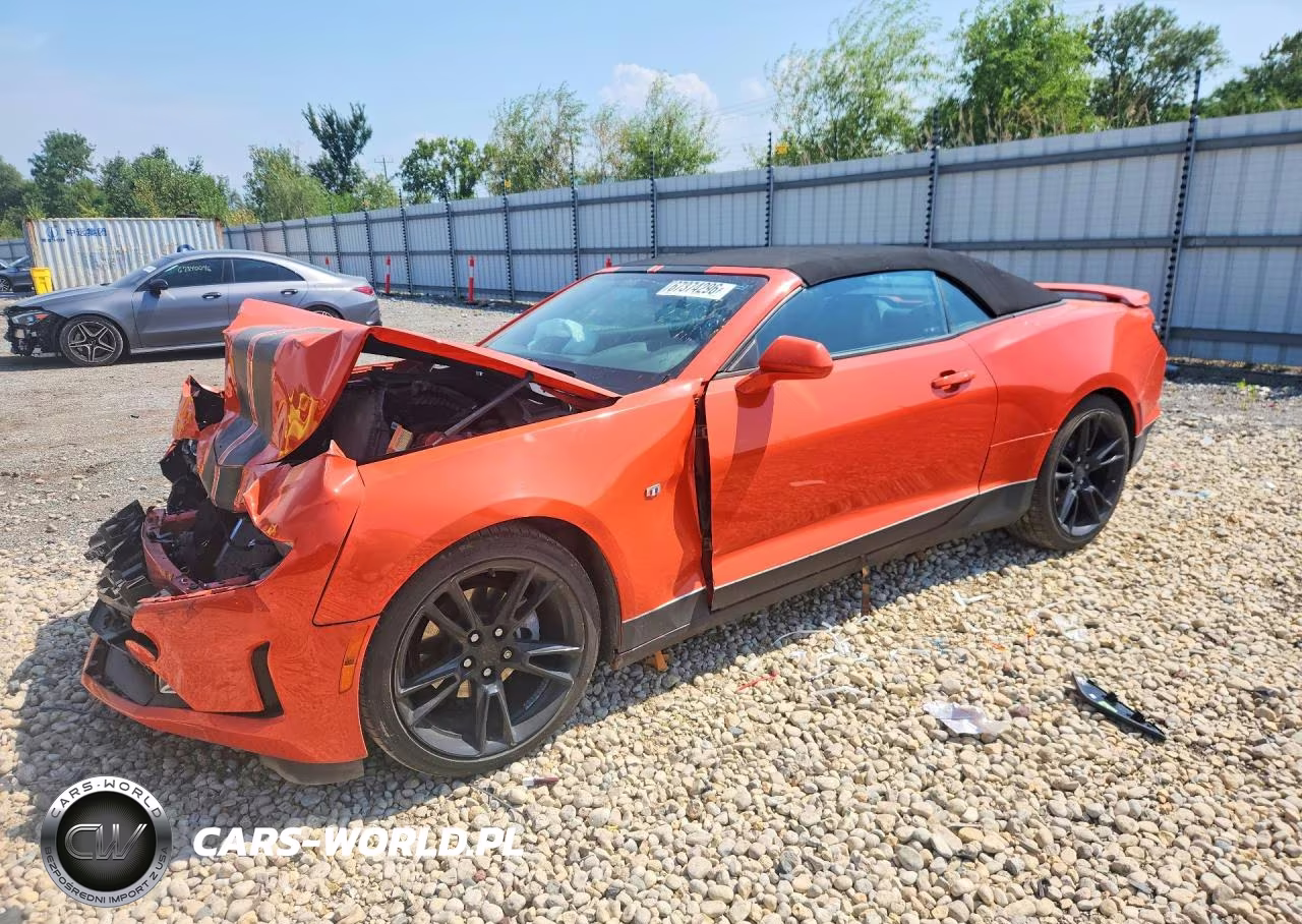 2020 Chevrolet Camaro Lt VIN:1G1FD3DS7L0112786 - 1