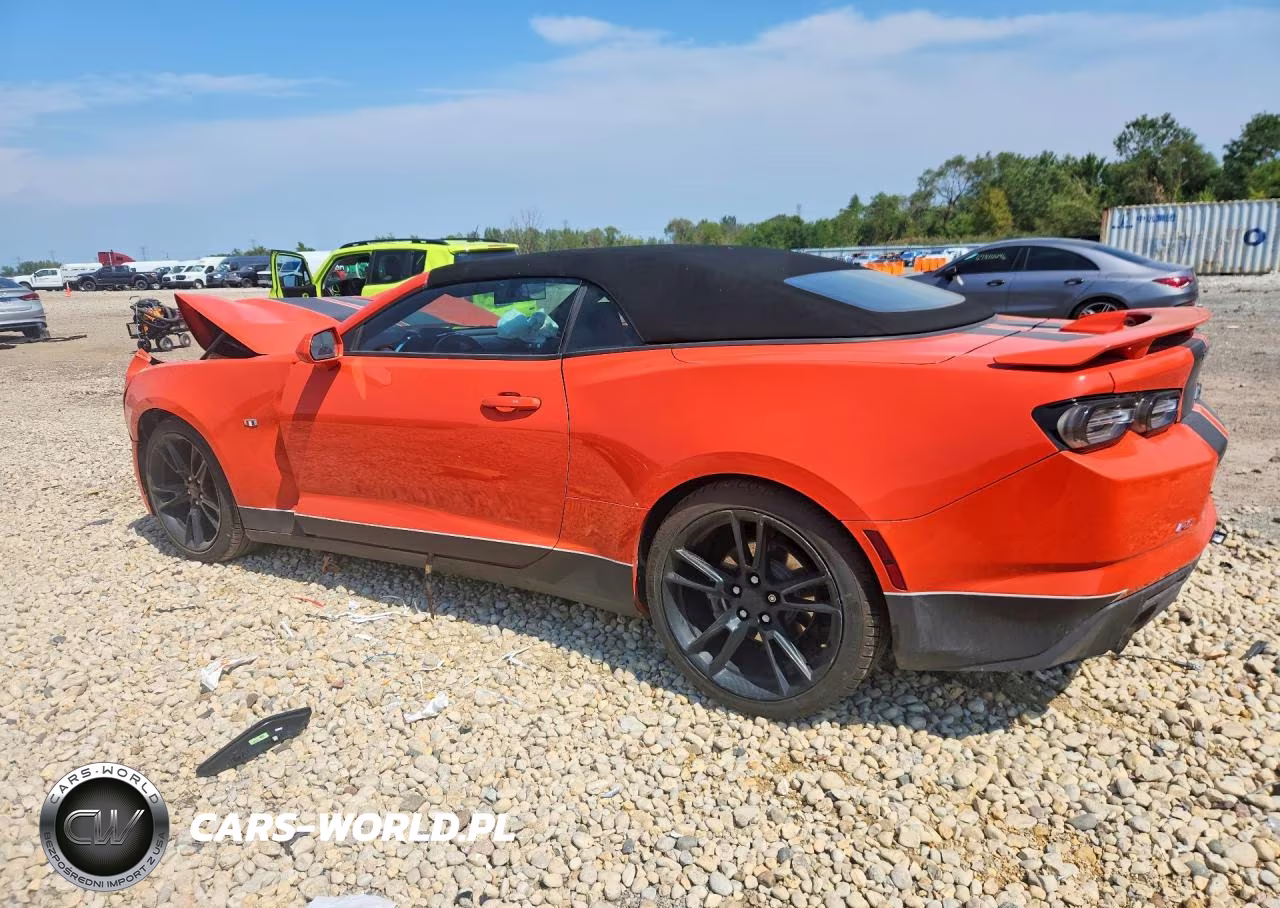 2020 Chevrolet Camaro Lt VIN:1G1FD3DS7L0112786 - 2