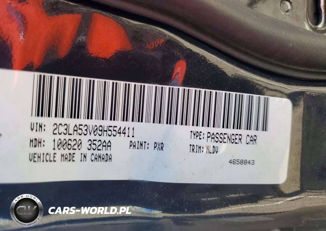 2009 Chrysler 300 Touring VIN:2C3LA53V09H554411 - 12