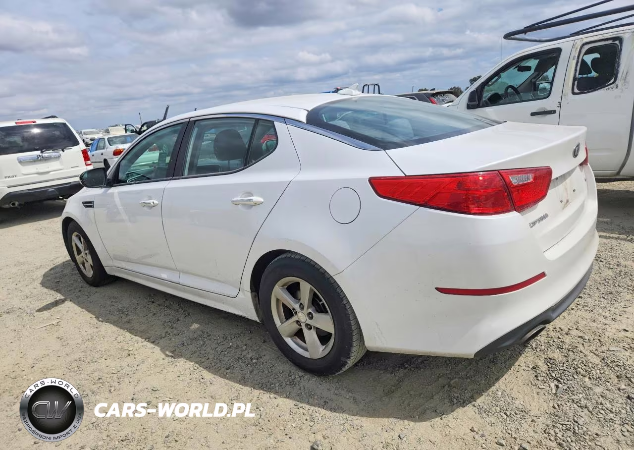 2015 Kia Optima Lx VIN:KNAGM4A72F5664153 - 2
