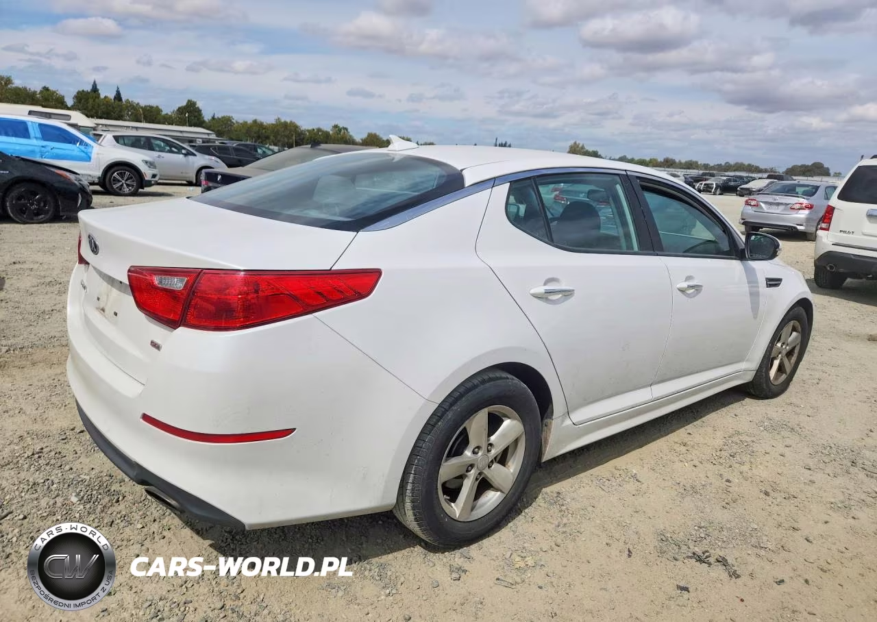2015 Kia Optima Lx VIN:KNAGM4A72F5664153 - 3
