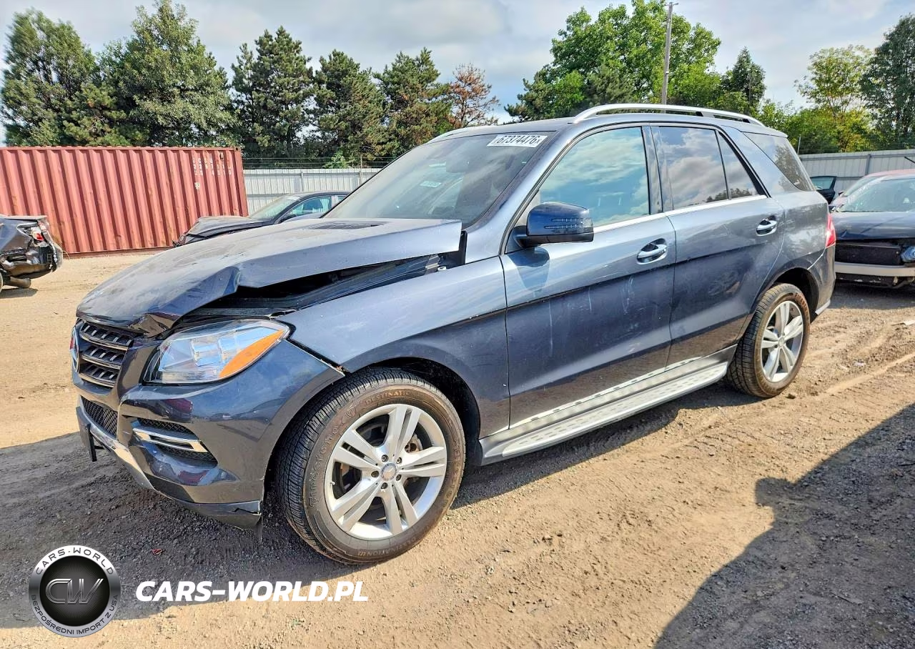 2015 Mercedes-Benz Ml 350 4Matic VIN:4JGDA5HB1FA590614 - 1