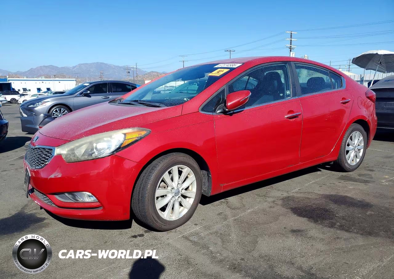 2014 Kia Forte Ex VIN:KNAFX4A84E5206608 - 1