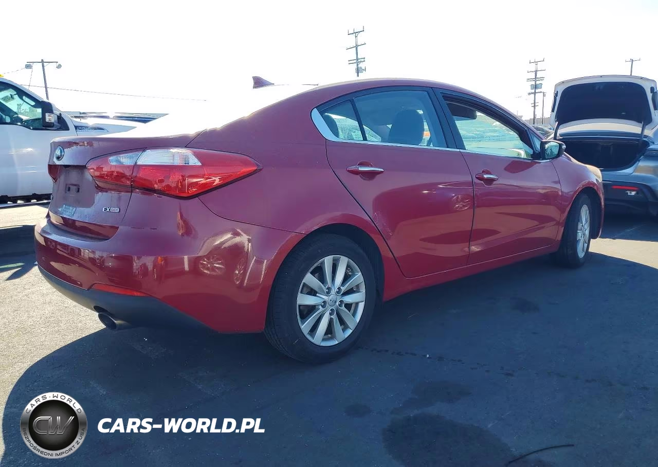 2014 Kia Forte Ex VIN:KNAFX4A84E5206608 - 3