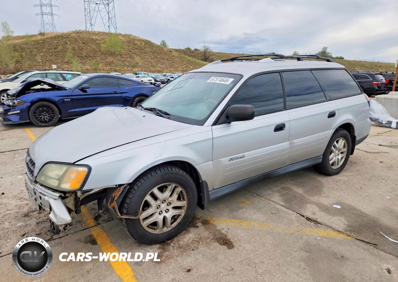 2004 Subaru Legacy Outback Awp VIN:4S3BH675X47639313 - 1