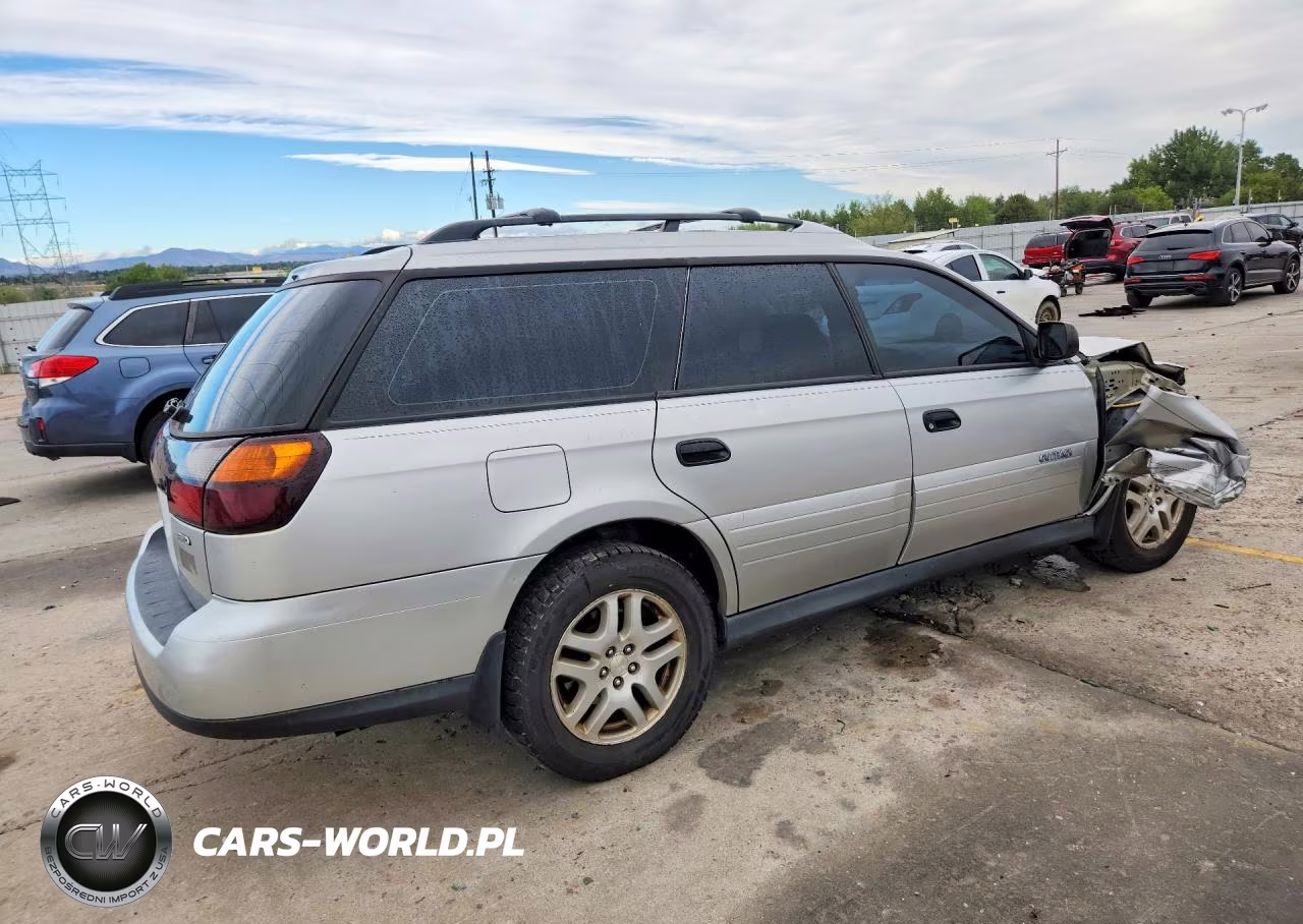 2004 Subaru Legacy Outback Awp VIN:4S3BH675X47639313 - 3
