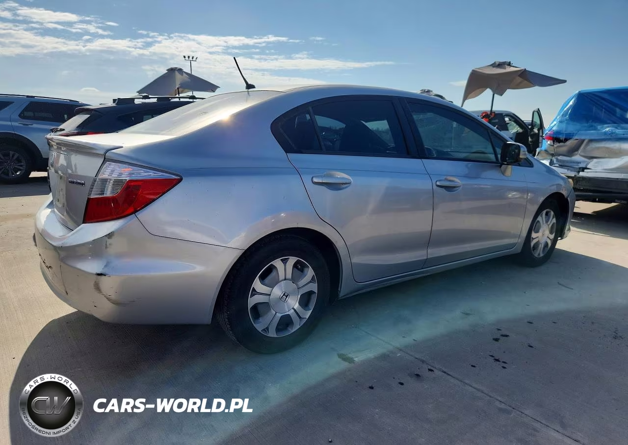 2012 Honda Civic Hybrid VIN:JHMFB4F22CS003459 - 3