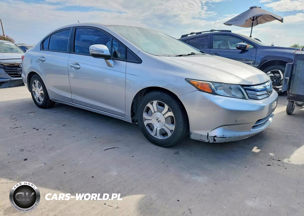 2012 Honda Civic Hybrid VIN:JHMFB4F22CS003459 - 4