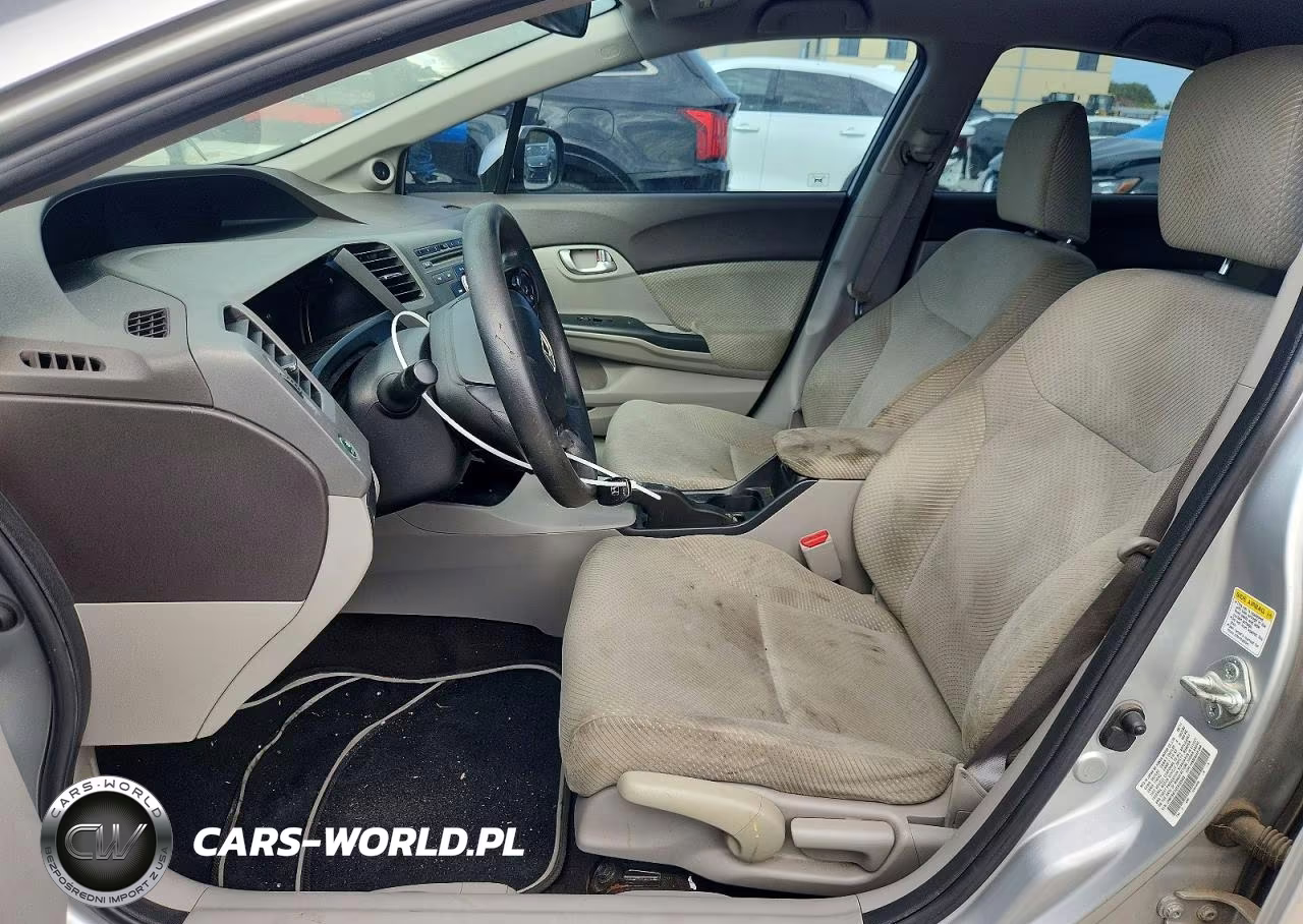 2012 Honda Civic Hybrid VIN:JHMFB4F22CS003459 - 7
