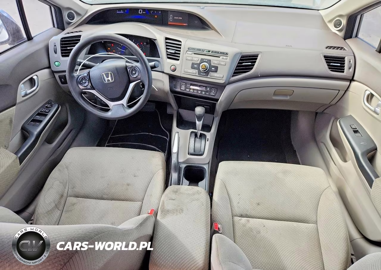 2012 Honda Civic Hybrid VIN:JHMFB4F22CS003459 - 8