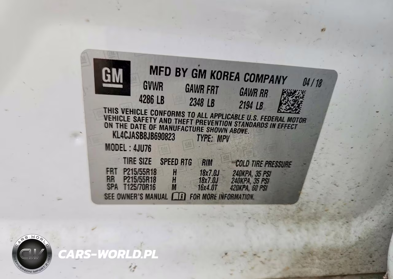 2018 Buick Encore Preferred VIN:KL4CJASB8JB690823 - 12