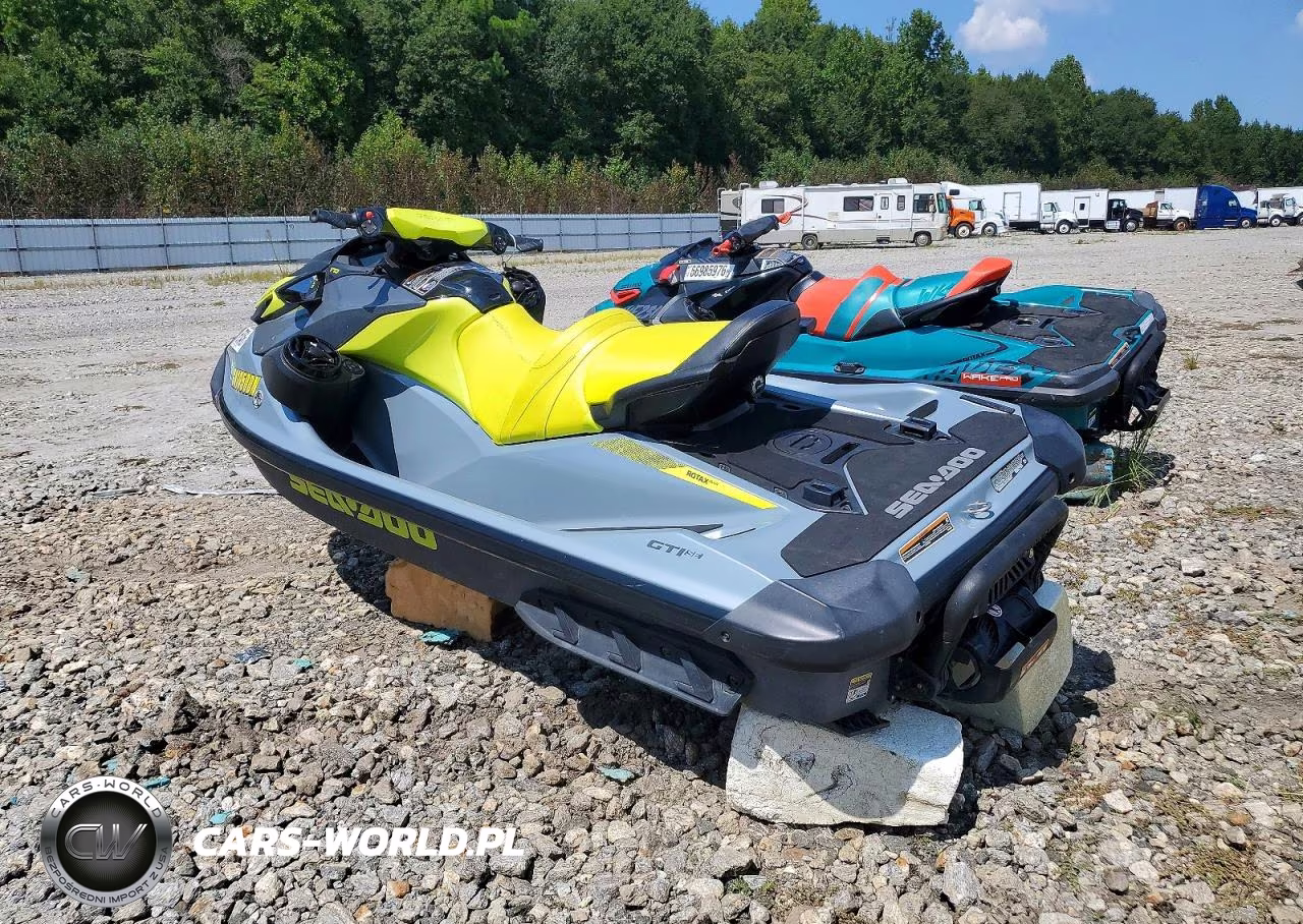 2022 Sea-Doo Gti Se 170 Jet Ski VIN:YDV27895K122 - 3