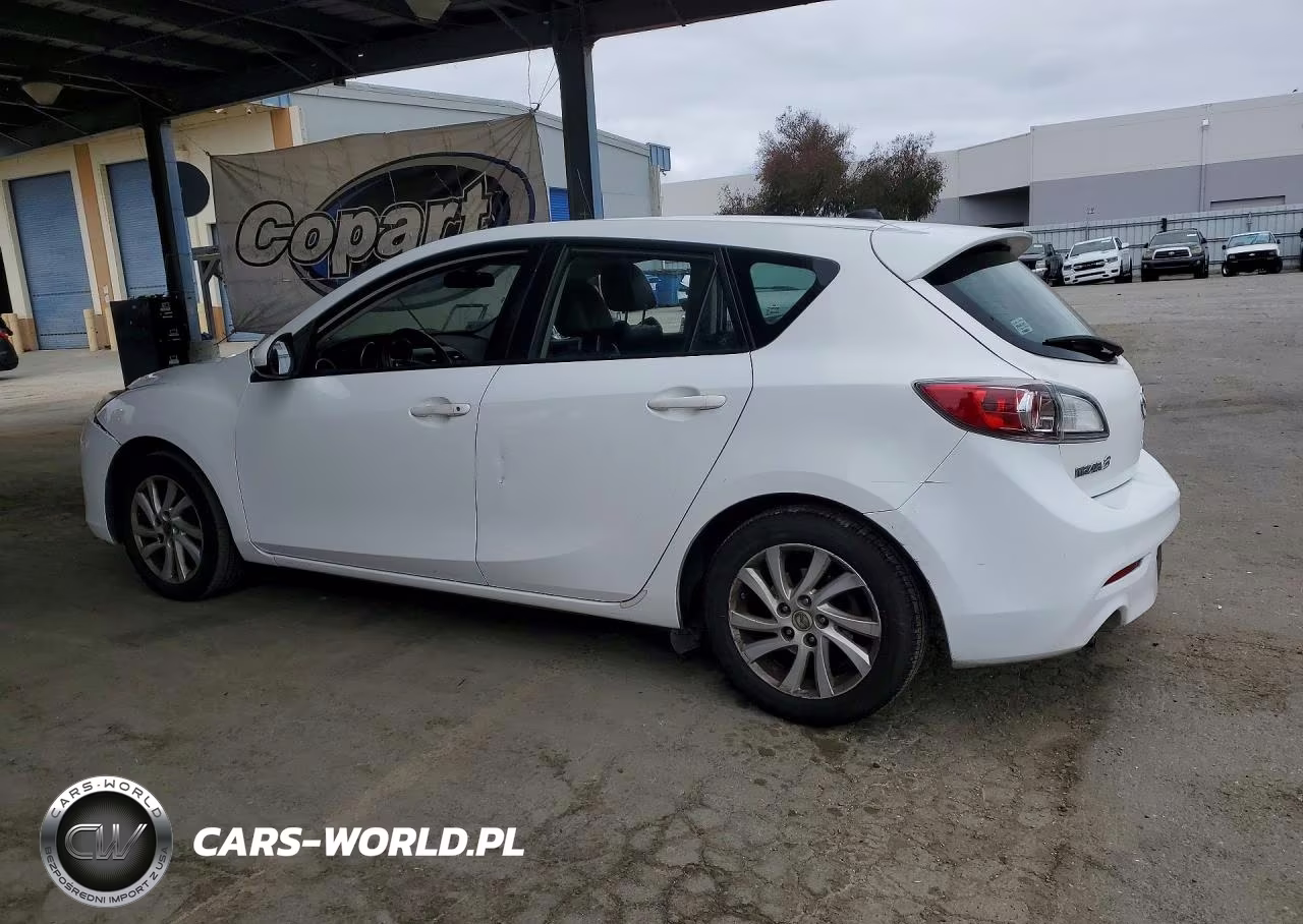 2012 Mazda 3 I VIN:JM1BL1M83C1600211 - 2