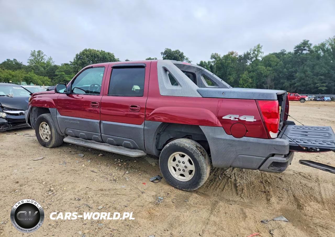2004 Chevrolet Avalanche K1500 VIN:3GNEK12T54G239002 - 2