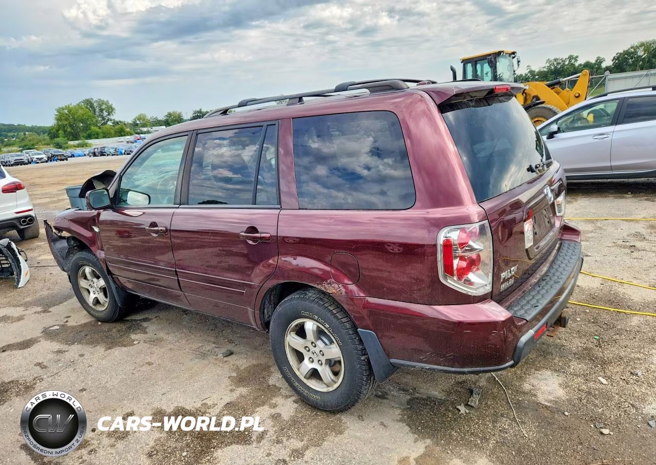 2007 Honda Pilot Exl VIN:5FNYF18547B025891 - 2