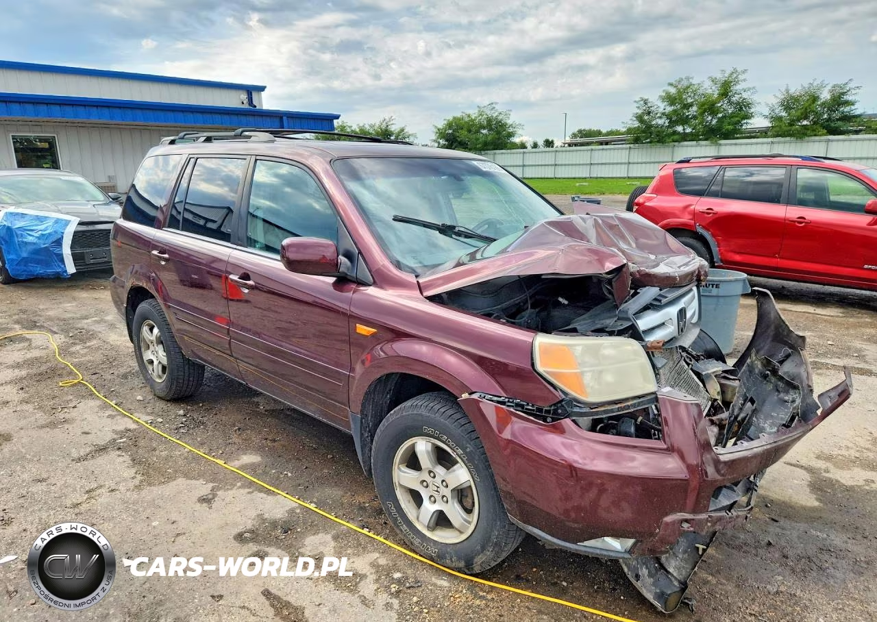 2007 Honda Pilot Exl VIN:5FNYF18547B025891 - 4
