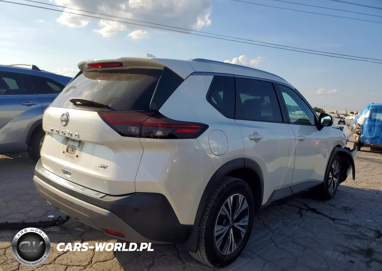 2022 Nissan Rogue Sv VIN:5N1BT3BA9NC725976 - 3